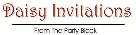 Daisy Invitations